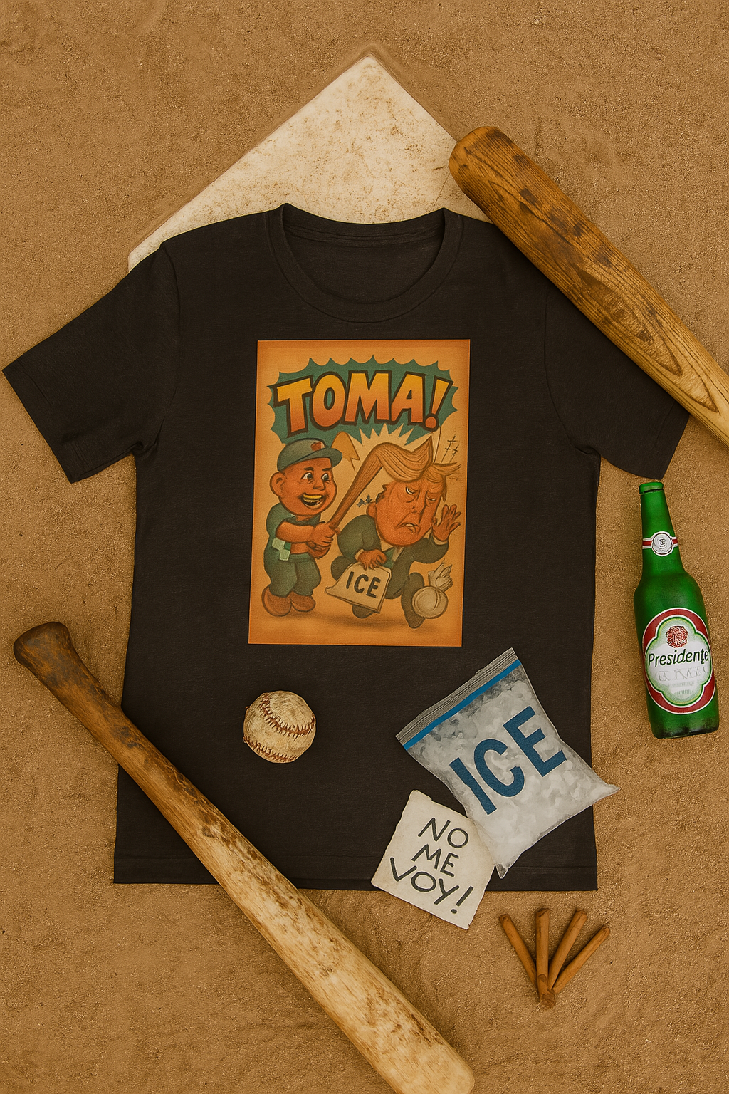 Toma! Dominican vs Trump. Unisex t-shirt