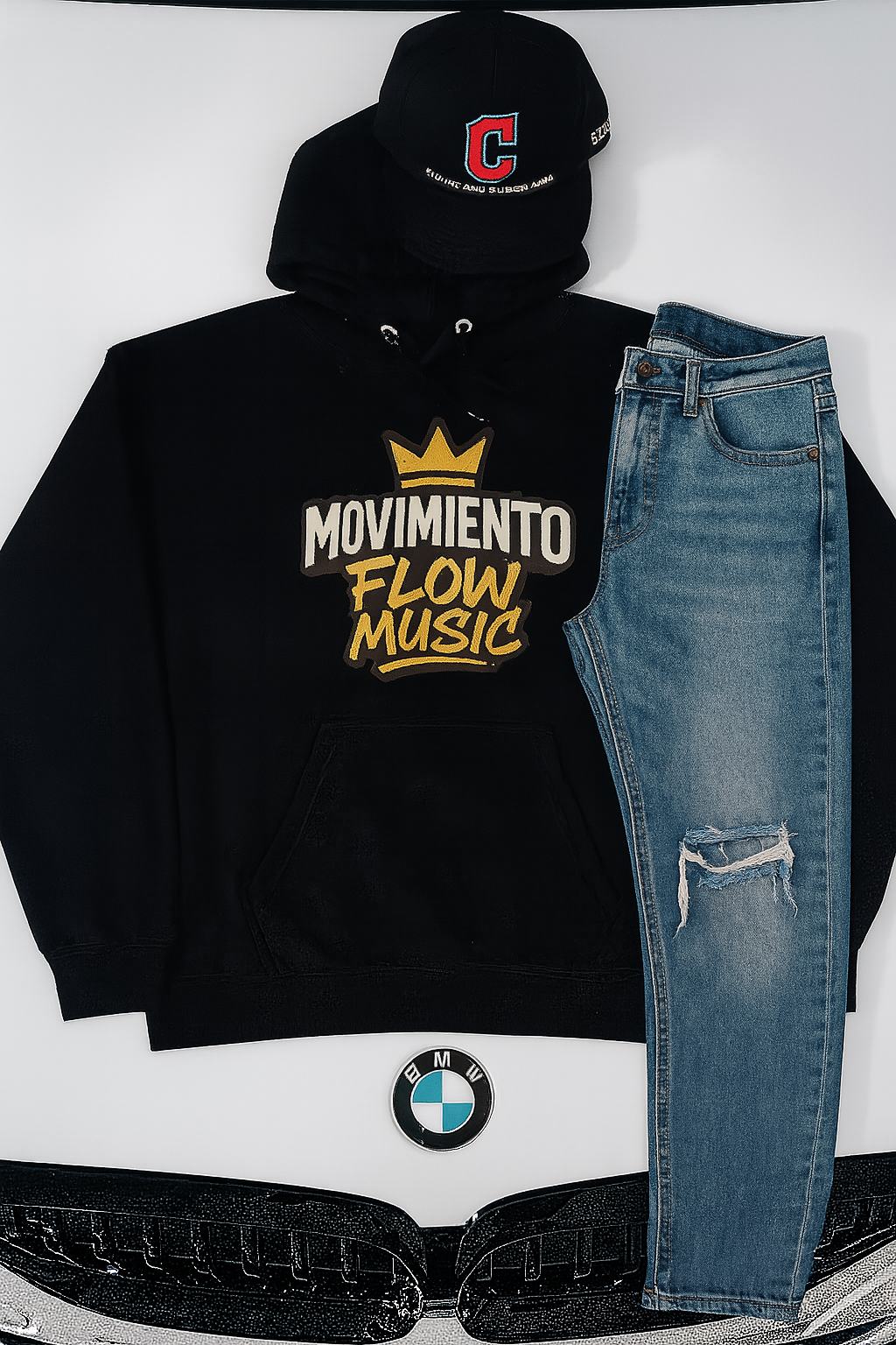 Logo Unisex premium mid-weight hoodie