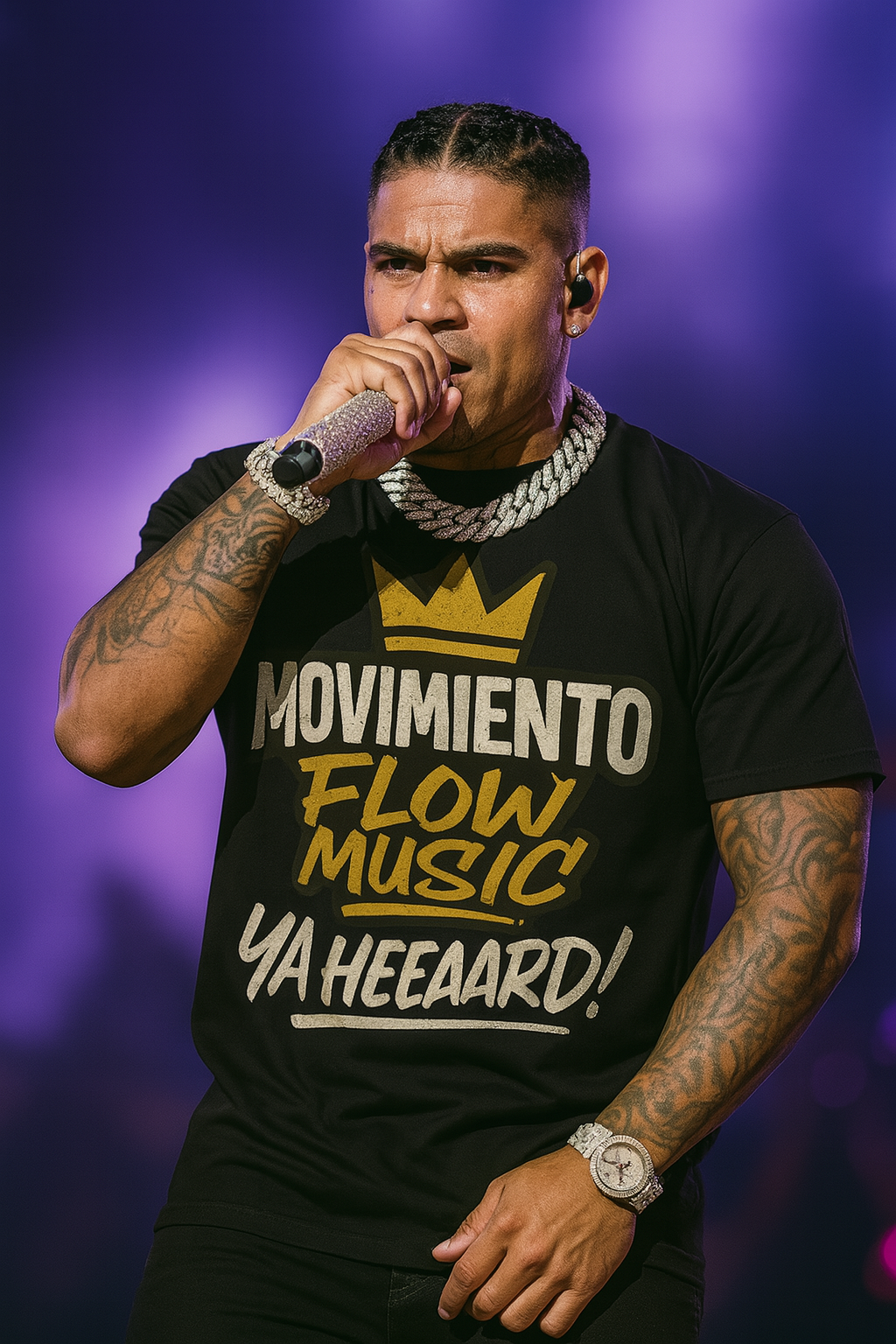 Logo with Ya Heeaard! Print Unisex t-shirt