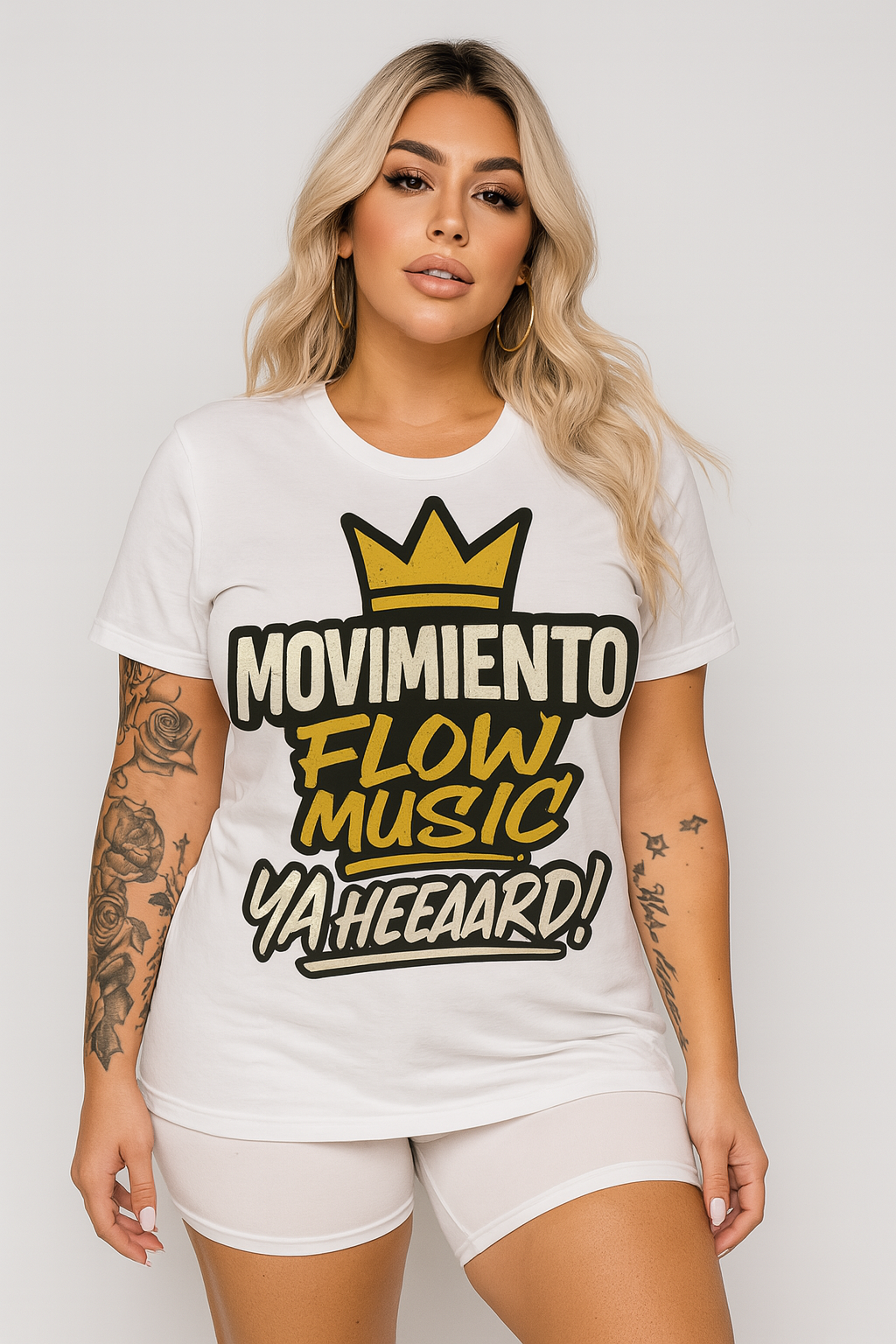 Logo with Ya Heeaard! Print Unisex t-shirt