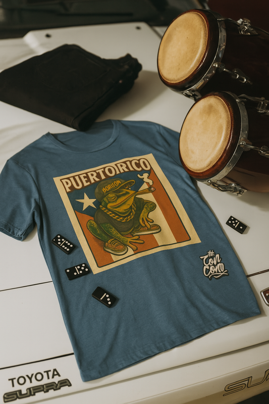 Puerto Rico gangsta coqui. Unisex t-shirt