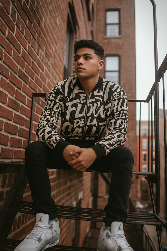 El Flow De La Calle Unisex Bomber Jacket