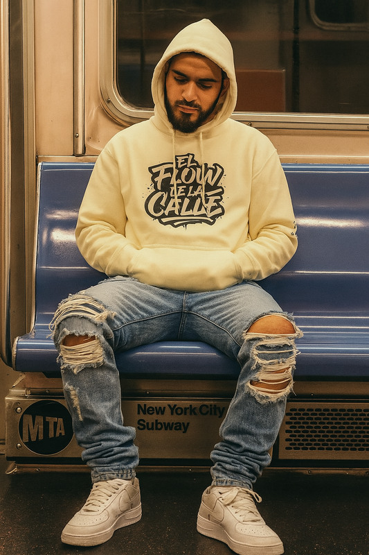 El flow de la Calle Unisex premium mid-weight hoodie